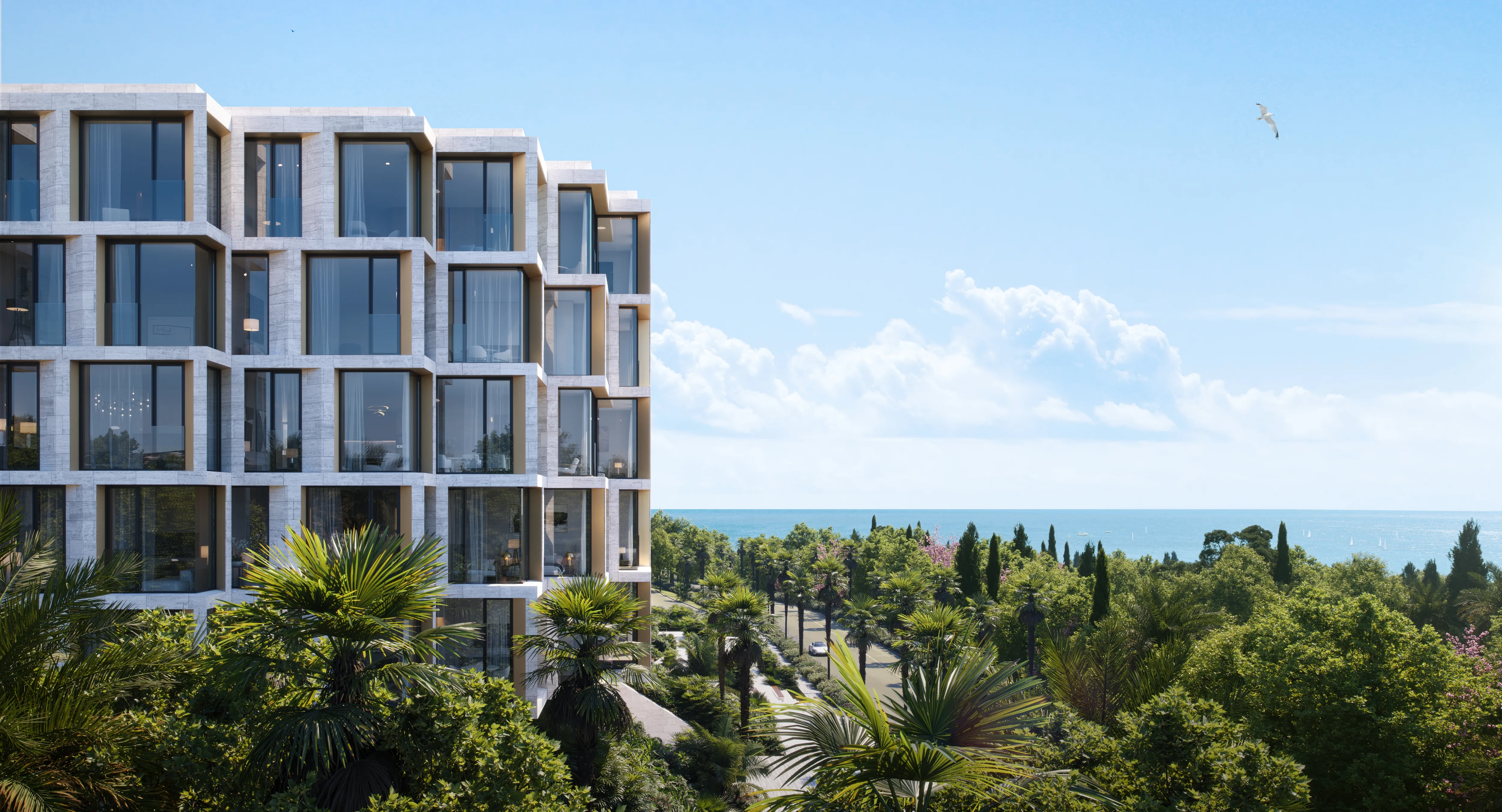 МФК «Парк» — фасад